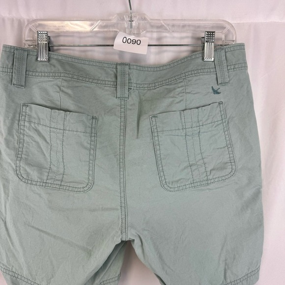 Eddie Bauer Women’s Lightweight Summer Trail Shorts Sea Blue size 8 - Picture 5 of 10